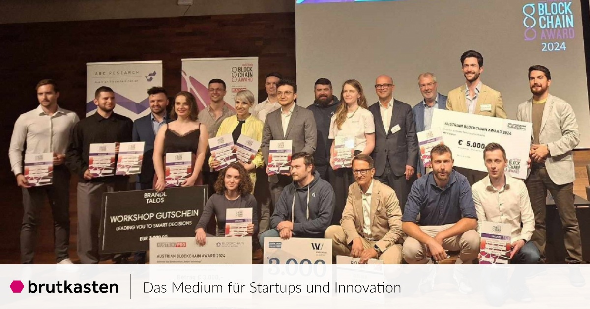 Das sind die Sieger des Austrian Blockchain Award 2024 | brutkasten