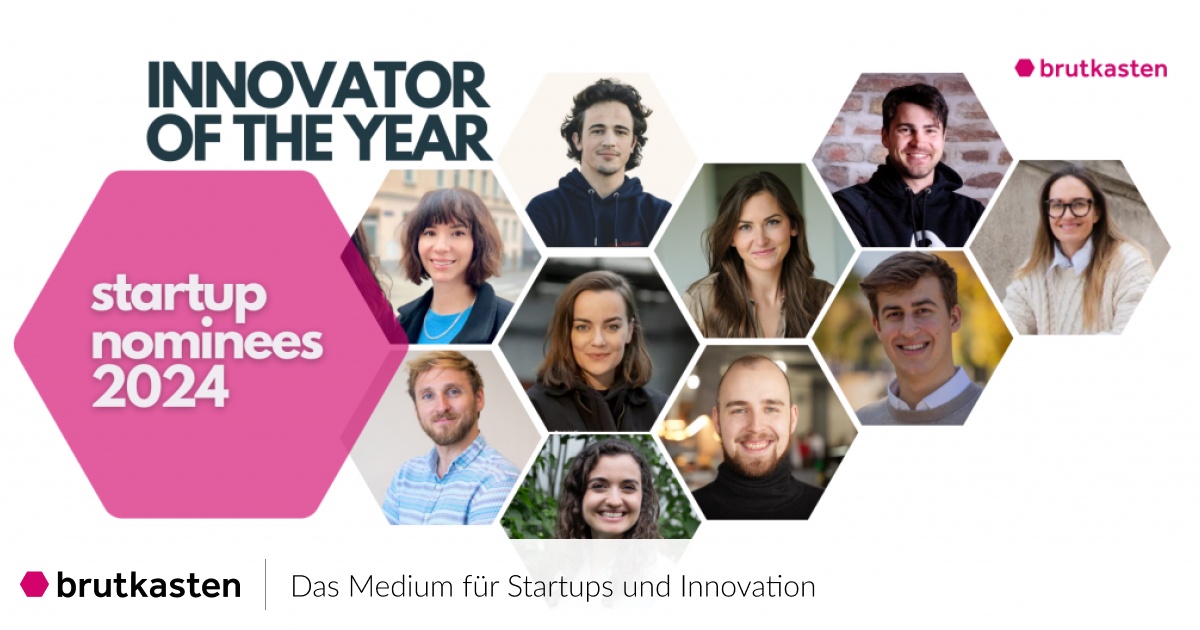Das Voting zum "Innovator of the Year" 2024 – Kategorie Startups ...