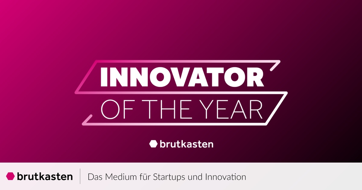 Das große brutkasten-Innovationsevent: Innovator of the Year 2026