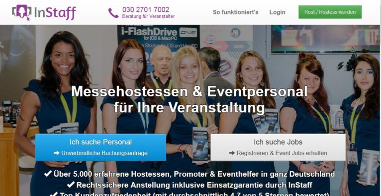 Instaff Eventpersonal