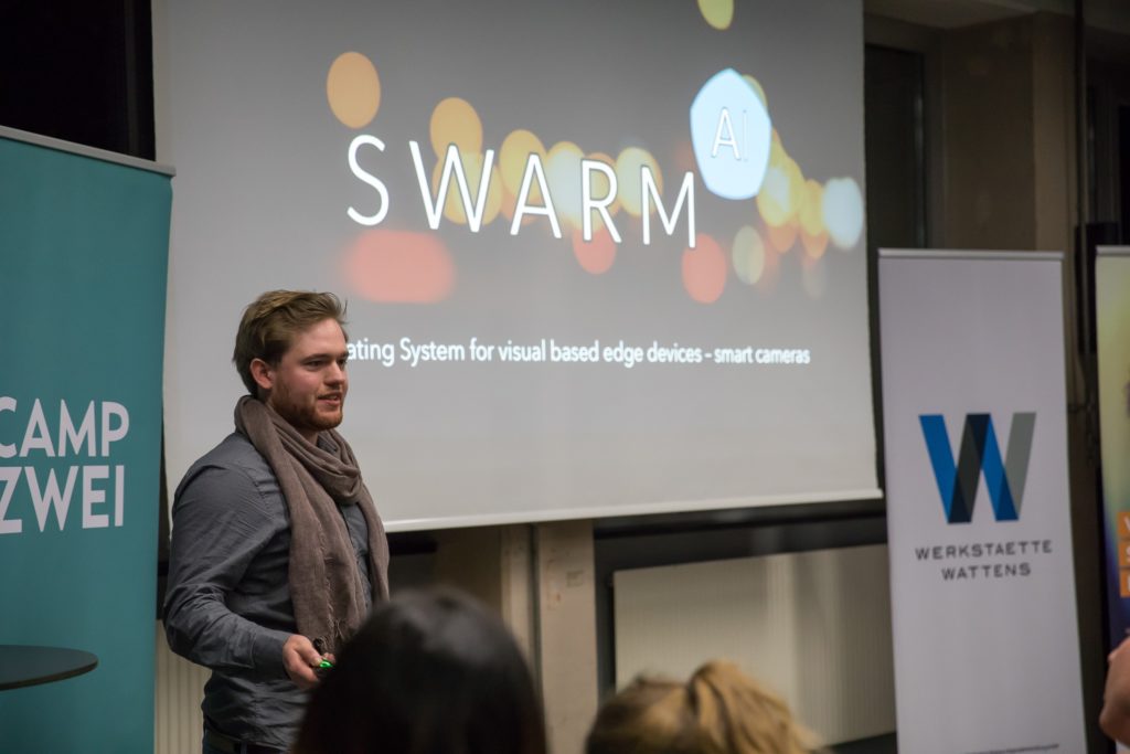 Tech-Startup Swarm Analytics gewinnt CAMP ZWEI Demo Day