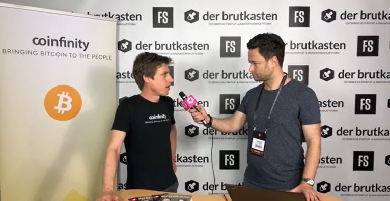 Dejan Jovicevic im Interview mit Coinfinity Co-Founder Max Tertinegg