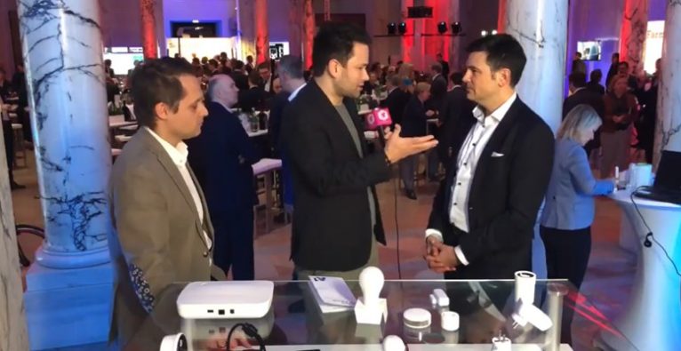 Dejan Jovicevic interviewing the initiator of the IoT-Night