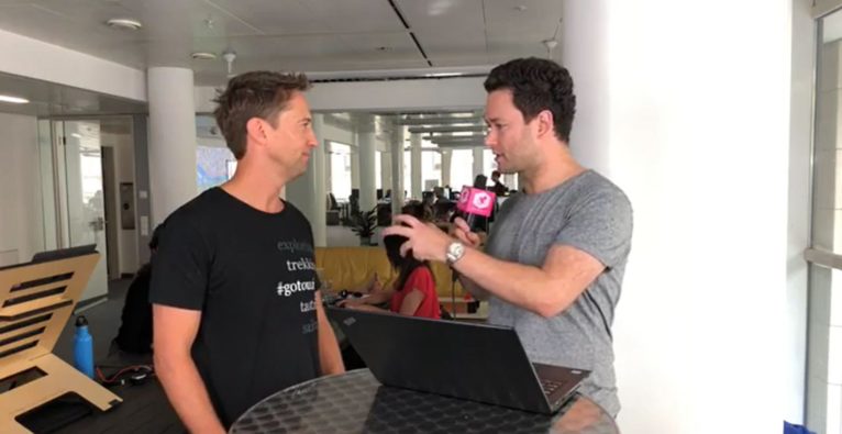 Dejan Jovicevic in interview with TourRadar's CEO Travis Pittman