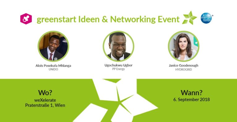 Speaker greenstart Ideen & Networking Event
