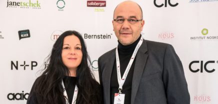 Die Startup Moonshot-Veranstalter Elvira Pöschko und Gerhard Hofer