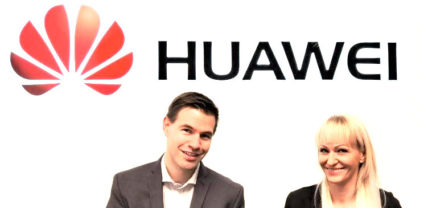 Georg Hanschitz & Ildiko Eori. (c) Huawei