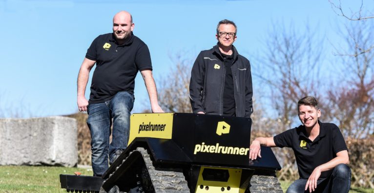 Das Pixelrunner-Gründer-Team: Ronald Schaumberger, Rainer Kargel, Christian Saminger