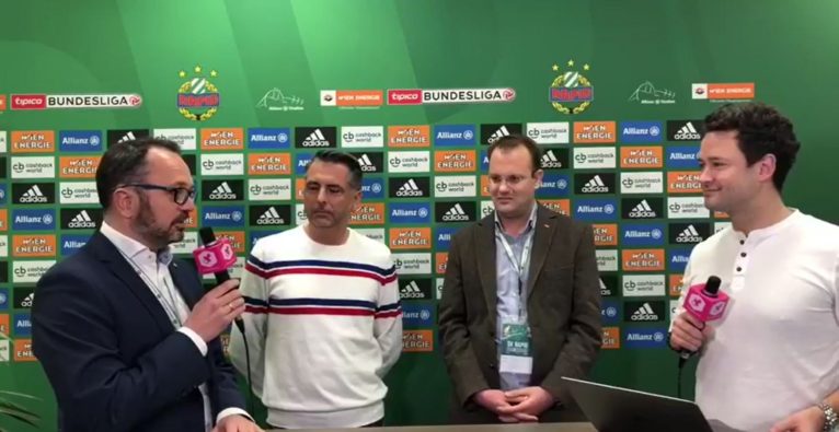 Dejan Jovicevic am SK Rapid Wien Hack Weekend