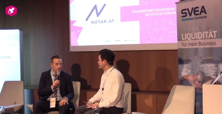 Impulse Talk von Ulrich Voit beim Find Your Co-Founder 2018
