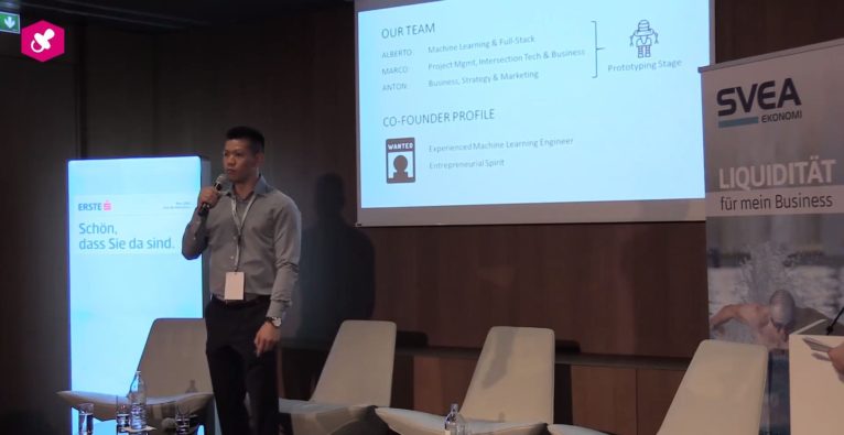 Die Job Pitches Session am Find Your Co-Founder 2018