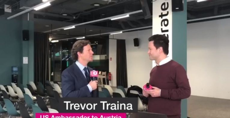 Dejan Jovicevic in intreview with Trevor Traina about his programme Austria to Austin