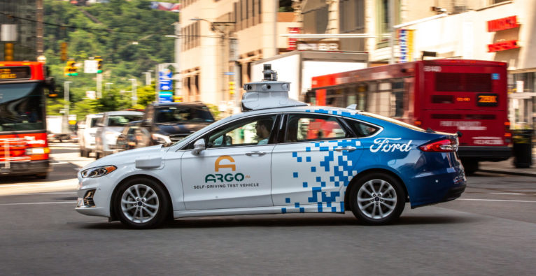 Argo AI: Ein autonomes (Test-)Fahrzeug von Ford
