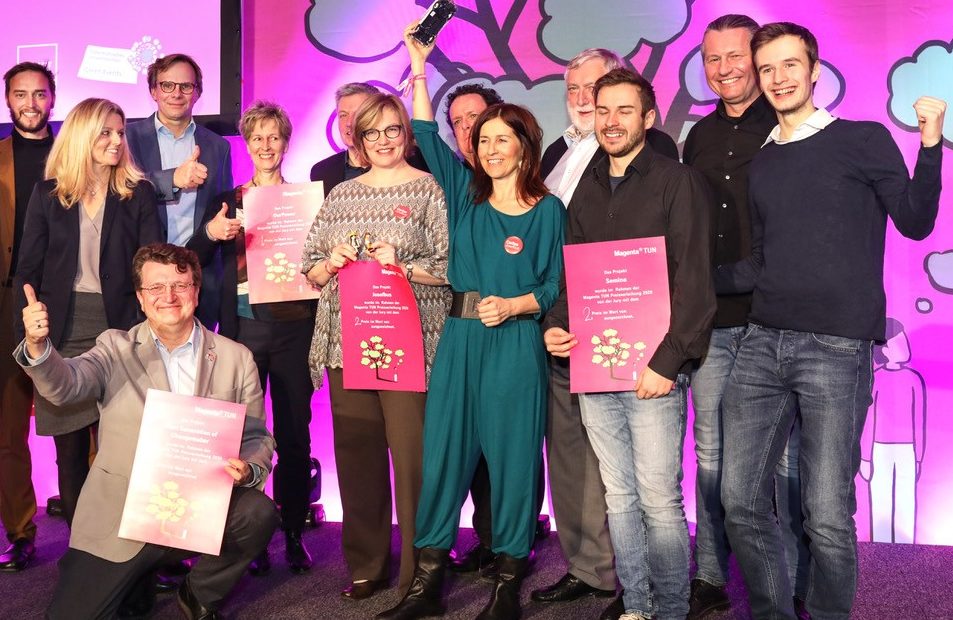 TUN, Magenta, TUN-Magenta, Franz Fischler, Award, OurPower, Josefbus, Walleczek, Bierwirth, Telekom, Nachhaltigkeit, nachhaltig