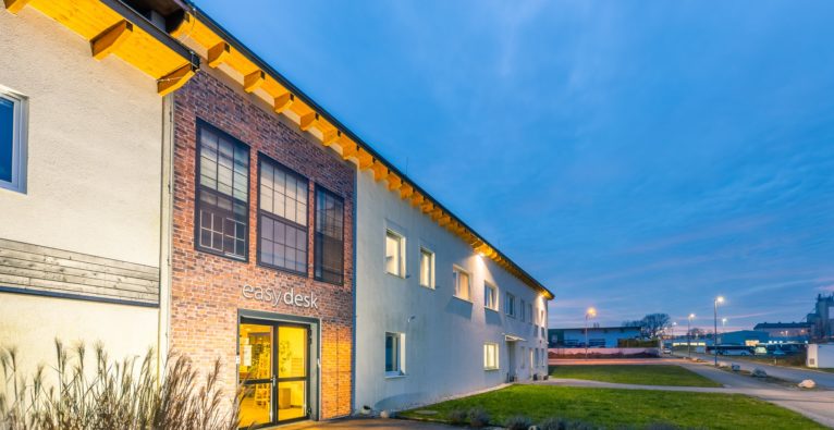 easydesk: So sieht der neue Co-Working-Space in Mattersburg von außen aus.