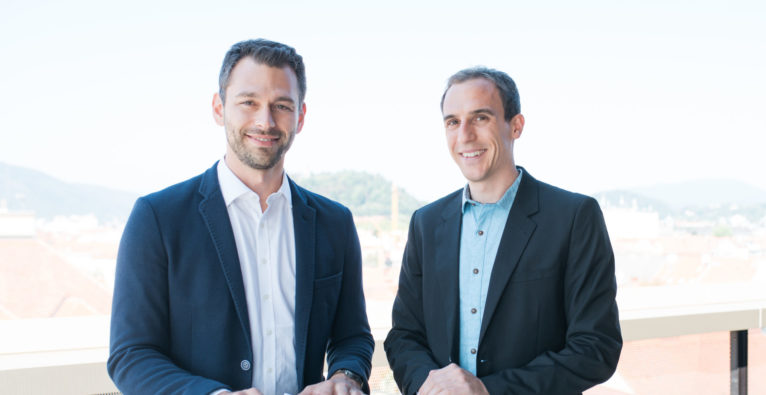 Philipp Kainz (links) und Michael Mayrhofer-Reinhartshuber haben KML Vision 2018 gegründet