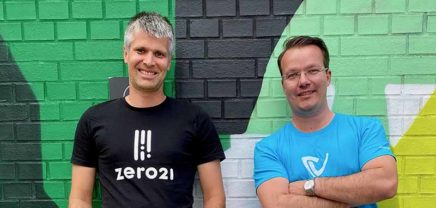 Michael Eisler, CEO der startup300 AG und Berthold Baurek-Karlic, Gesch&auml;ftsf&uuml;hrer der Dealmatrix GmbH und Gr&uuml;nder von Venionaire Capital &copy; Venionaire Capital