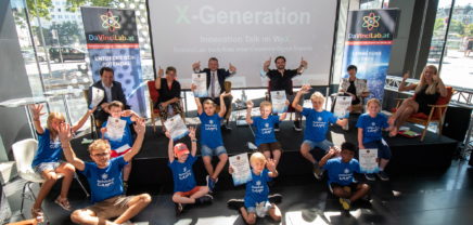 X-Generation Innovation Talk im weXelerate - DaVinciLab Kids treffen auf Digitalisierungsexperten