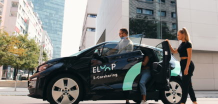 Eloop: Einer der vier BMW i3, die die Carsharing-Flotte gegenwärtig umfasst