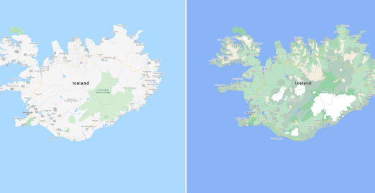 google: So wird die Google Maps-Landschaftsansicht bald aussehen