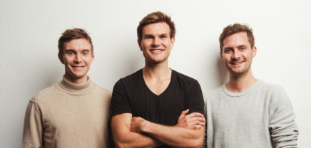 vly: Die Gründer Moritz Brauwarth, Nicolas Hartmann und Niklas Katter