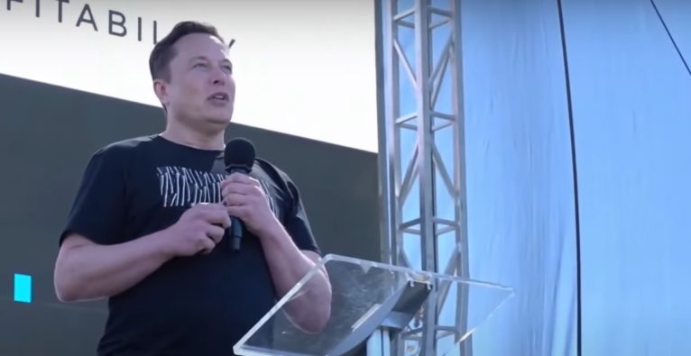 Elon Musk auf Teslas 