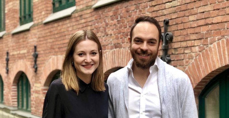 Grapevine-Mitgründerin Valerie Pretscher und Orderlion CEO Stefan Strohmer - © Orderlion