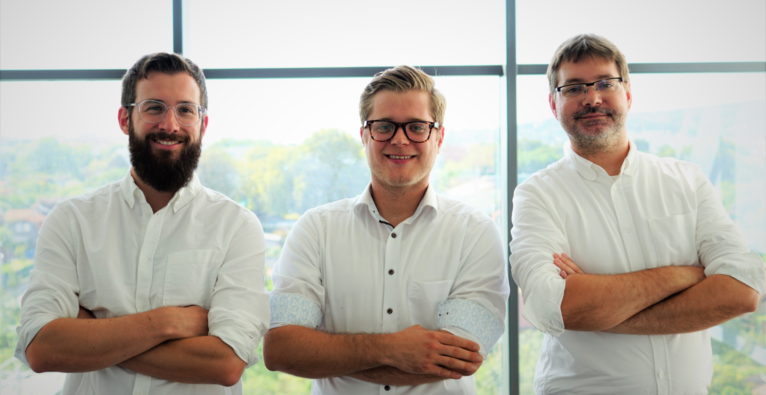 Fiskaly: Das Gründer-Team Patrick Gaubatz, Johannes Ferner und Simon Tragatschnig