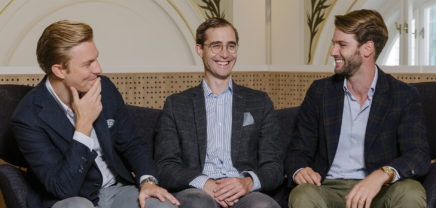 Die Rendity-Gründer (v.l.n.r.) Lukas Müller, Paul Brezina und Tobias Leodolter