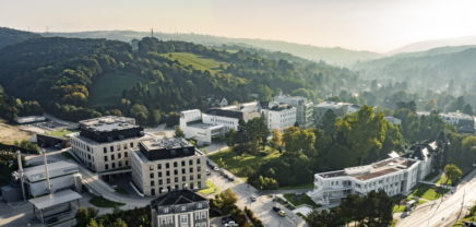 IST Cube ist am IST Campus in Klosterneuburg angesiedelt