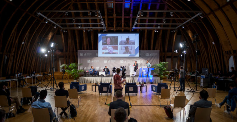 Der i2c Networking Friday fand 2021 als Hybrid-Event statt © TU Wien