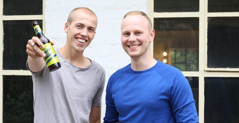 Tristan Brümmer und Erik Dimter haben JoyBräu gegründet © JoyBräu