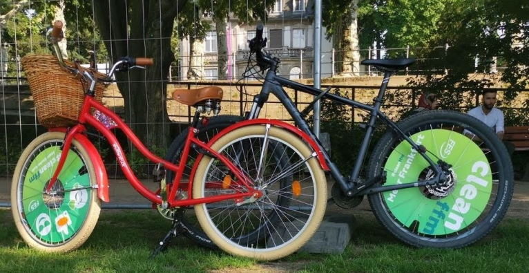 bikuh verbindet Radfahrer und Werbetreibende.