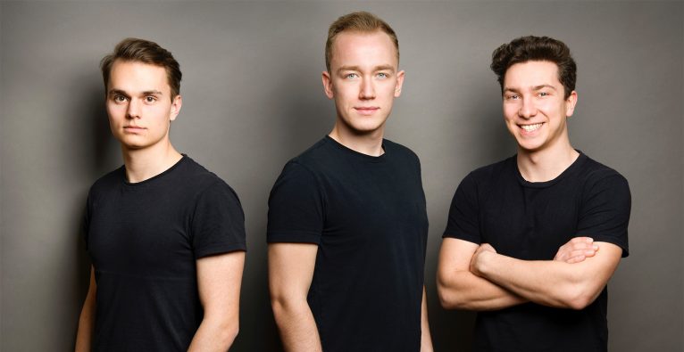 Raphael Sperlich (21), Daniel Keinrath (21) und Claudio Rebernig (22) haben Nano Influence gegründet © Kurt Keinrath