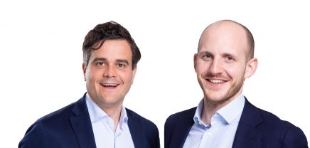 Die Enery-Gründer Richard König und Lukas Nemec