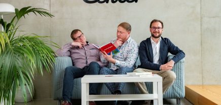 Das Ikonity Team v.l.n.r. Matthias Dollfuss, Maximilian Horvatits und Michael Muttenthaler