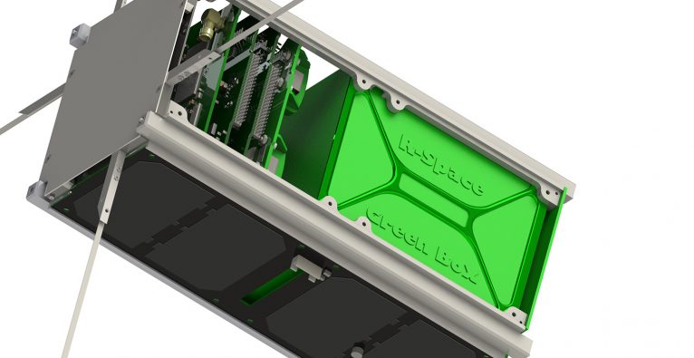 Die Green Box von R-Space soll neue Technologien ins All bringen © R-Space