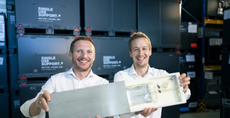 Johannes Kirchmair und Thomas Wurm von Single Use Support
