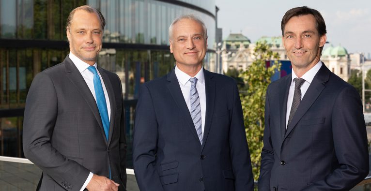 V.l: Ralf Kunzmann, Werner Edlinger, Thomas Bobek – das neue Team der Erste Private Capital © Erste/Huger