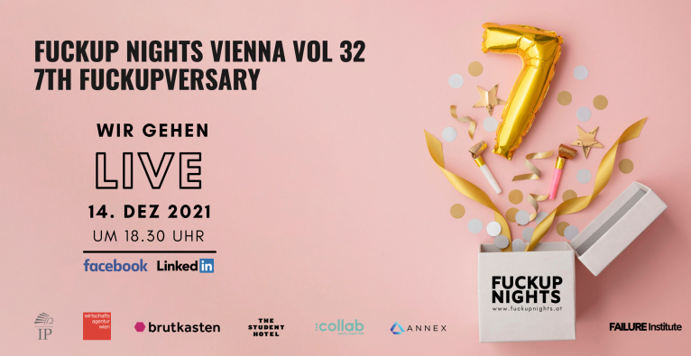Fuckup Night Vienna Vol. 32