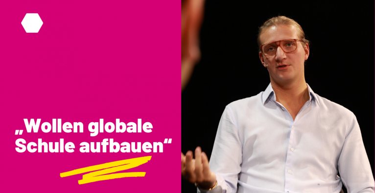Felix Ohswald, CEO & Co-Founder GoStudent, im Innovation Talk