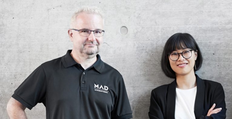 MADiscover - Co-Founder und Partner Wieland Alge und Co-Founderin und CEO Mai Anh Dao