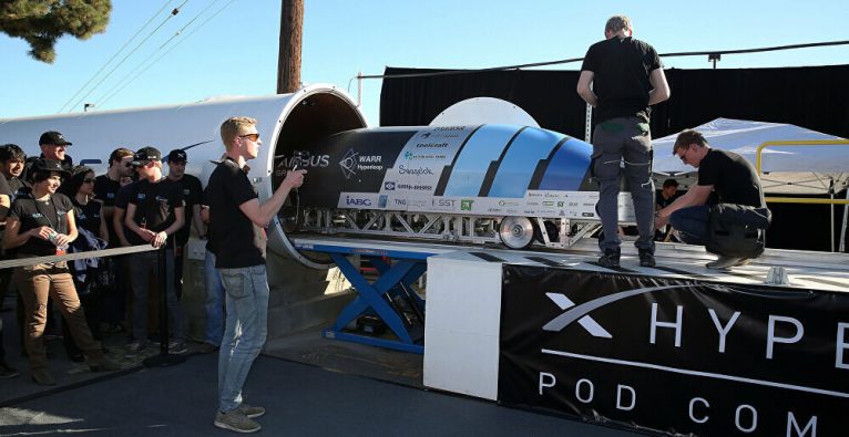 Elon Musks Hyperloop-Teststrecke in Kalifornien | (c) The Boring Company
