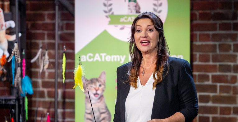 aCATemy Katzenschule-Gründerin Petra Ott bei 2 Minuten 2 Millionen