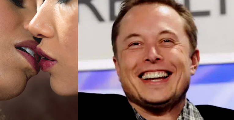 Elon Musks Beteiligung an Erotik-Startup unbekannt. (c) isitsharp via Getty Images und JD Lasica. Montage: brutkasten