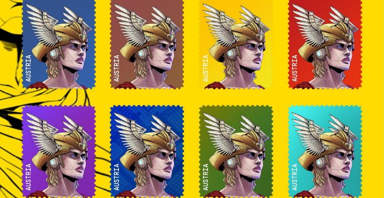 Crypto stamp art, Tokapi, NFT, Briefmarken, digitale Briefmarken,