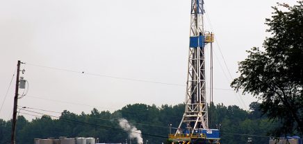 Fracking-Turm in den USA