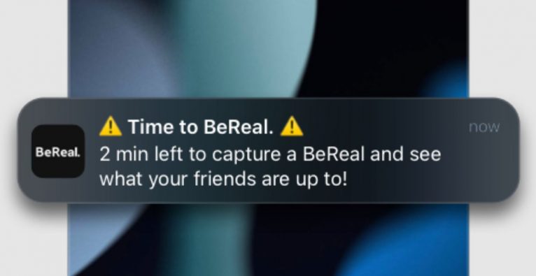 Screenshot: BeReal