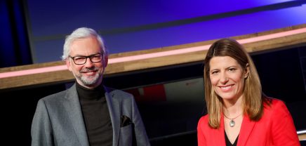 Stromkonzerne - Österreichs Energie Präsident Michael Strugl und Generalsekretärin Barbara Schmidt