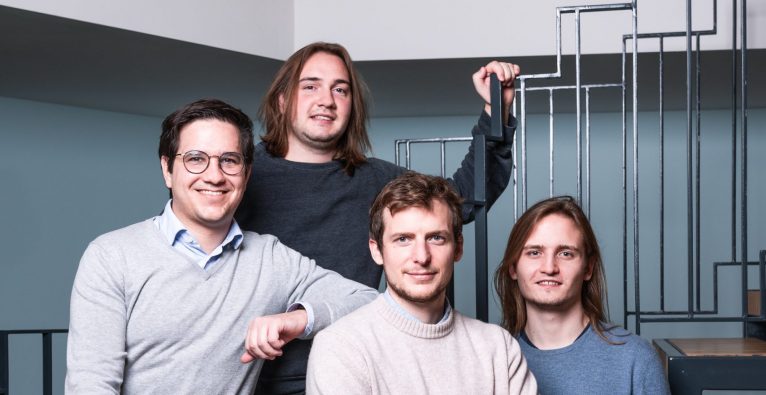 notarity-Gründer: Alexander Gugler, Sebastian Wodniansky, Jakobus Schuster, Max Pointinger